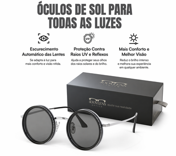 FlexiTint Retro Óculos Retrô Ajustáveis